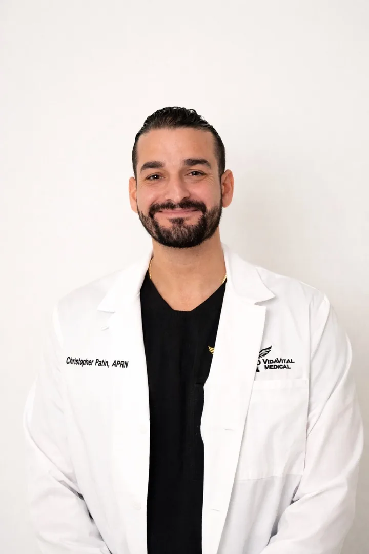 Christopher Patino, APRN, Adult-Gerontology, provider at VidaVital Medical
